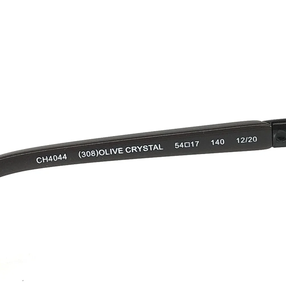 Cole Haan Eyeglasses Frames CH4044 308 OLIVE CRYSTAL Clear Green Gray 54-17-140